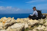 Menorca-Beate-Steger-Pause-Cami-de-Cavalls-wandern