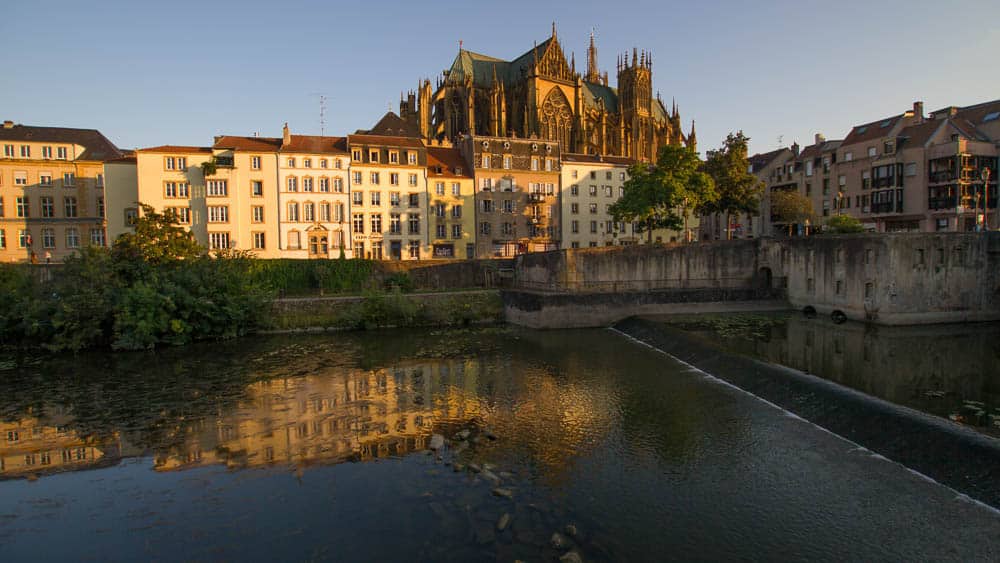 Jakobsweg Klosterroute von Worms nach Metz - Kathedrale in Metz