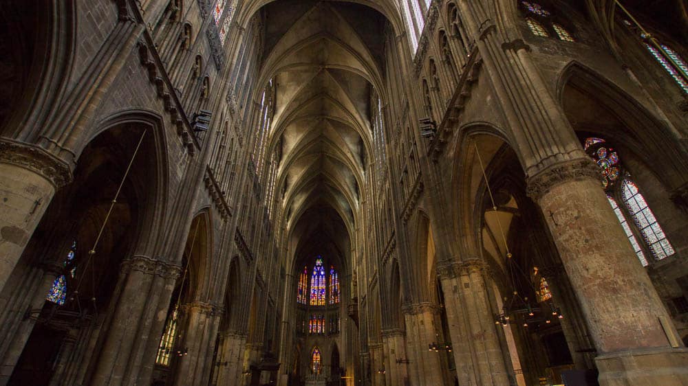 Jakobsweg Klosterroute von Worms nach Metz - Kathedrale in Metz