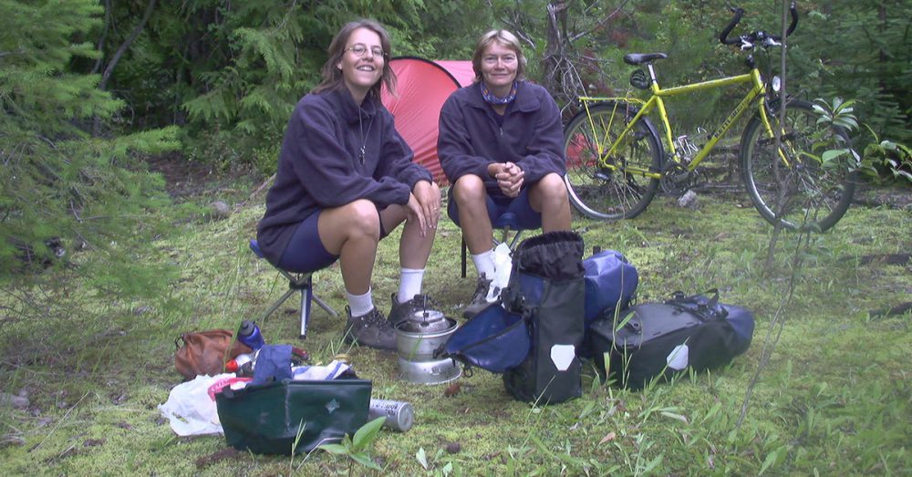 Beate Steger und Carol Streeter auf Etappe vier der Weltreise mit Rad und Laptop