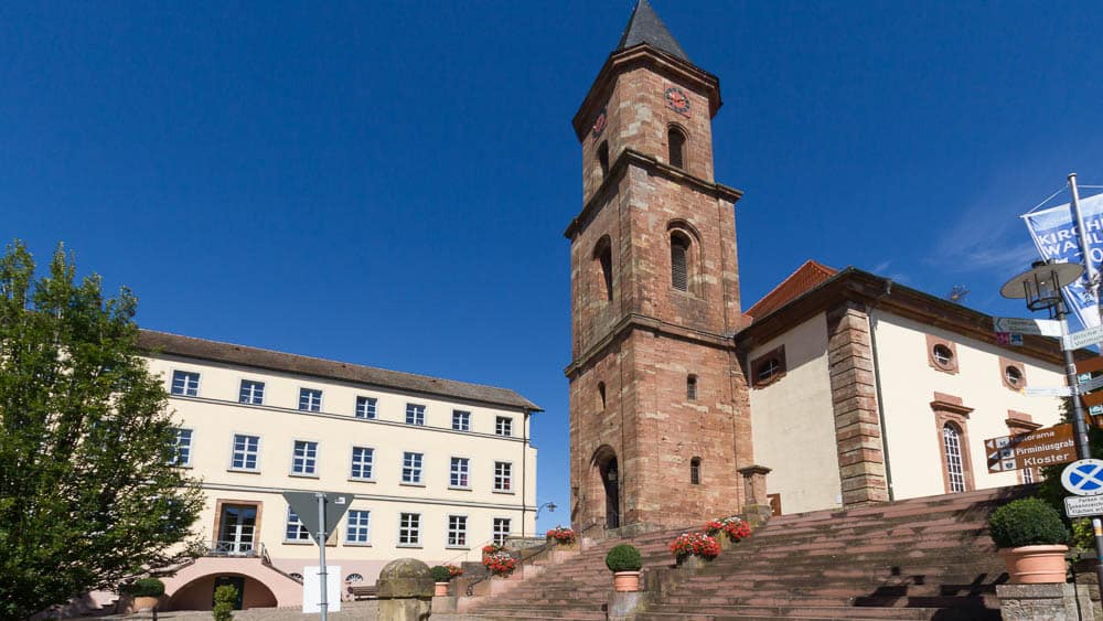 Kloster Hornbach - Ziel der Pfälzer Jakobswege