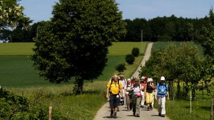 Pilgergruppe aus Olfen auf dem Weg an den Bodensee 