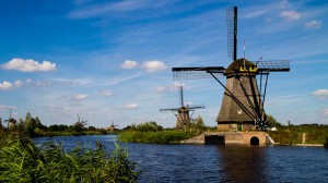 Die Mühlen von Kinderdijk, Niederlande