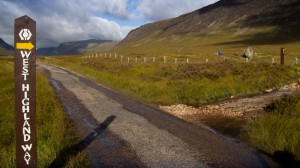 Wegzeichen West Highland Way 