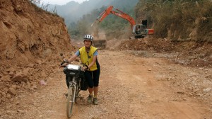 In Baustellen gefangen in Nordvietnam 