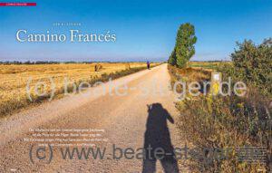 Coverbild des Artikels über den Jakobsweg in Spanien