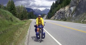 Weite so weit das Auge reicht auf dem Weg von Calgary nach Vancouver auf unserer Fahrradweltreise