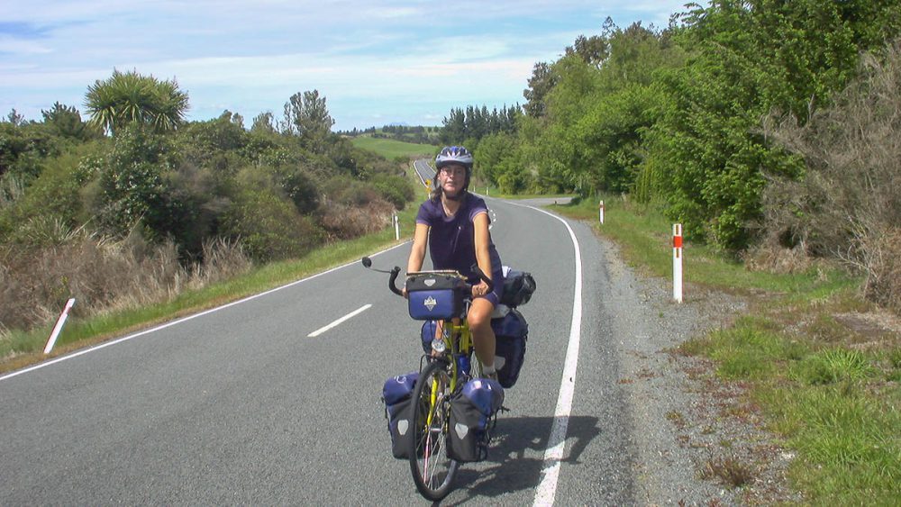 auf der Nordinsel von Neuseeland mit dem Fahrrad auf Weltreise