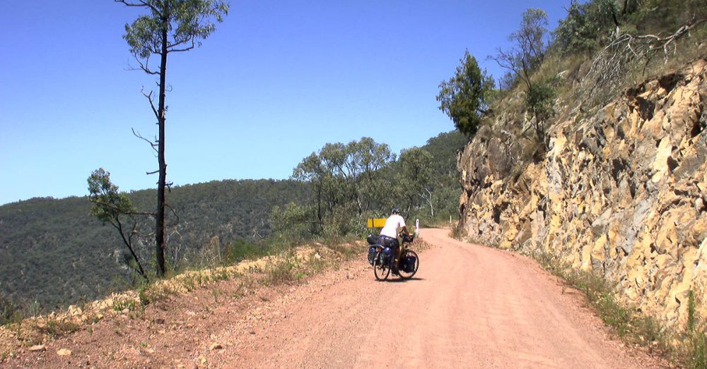 Weltreise mit Rad und Laptop in Australien